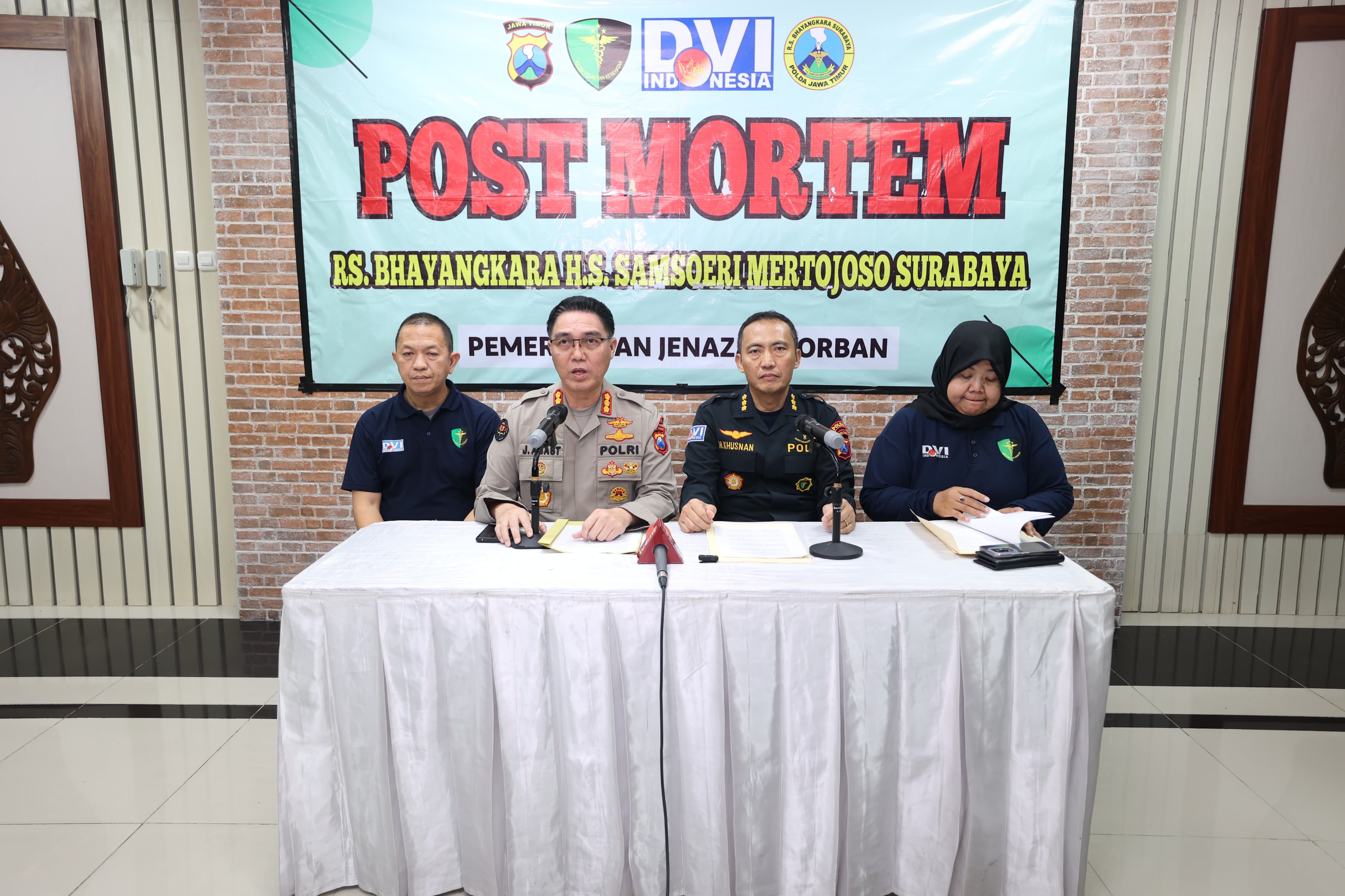 Polda Jatim Tegaskan Proses Hukum Kasus Robohnya Ponpes Setelah Proses Identifikasi Jenazah Selesai