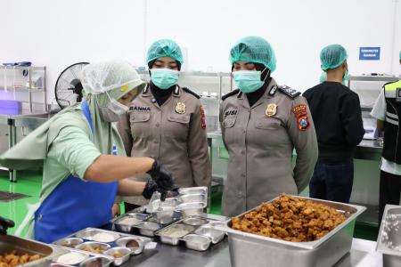 Pastikan MBG Higienis Polres Tulungagu