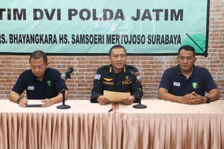 Tim DVI Polda Jatim Rampungkan