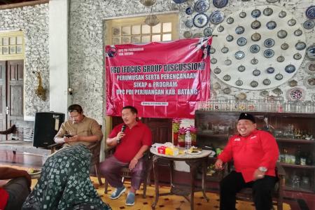PDI Perjuangan Batang Gelar FGD Rumusk