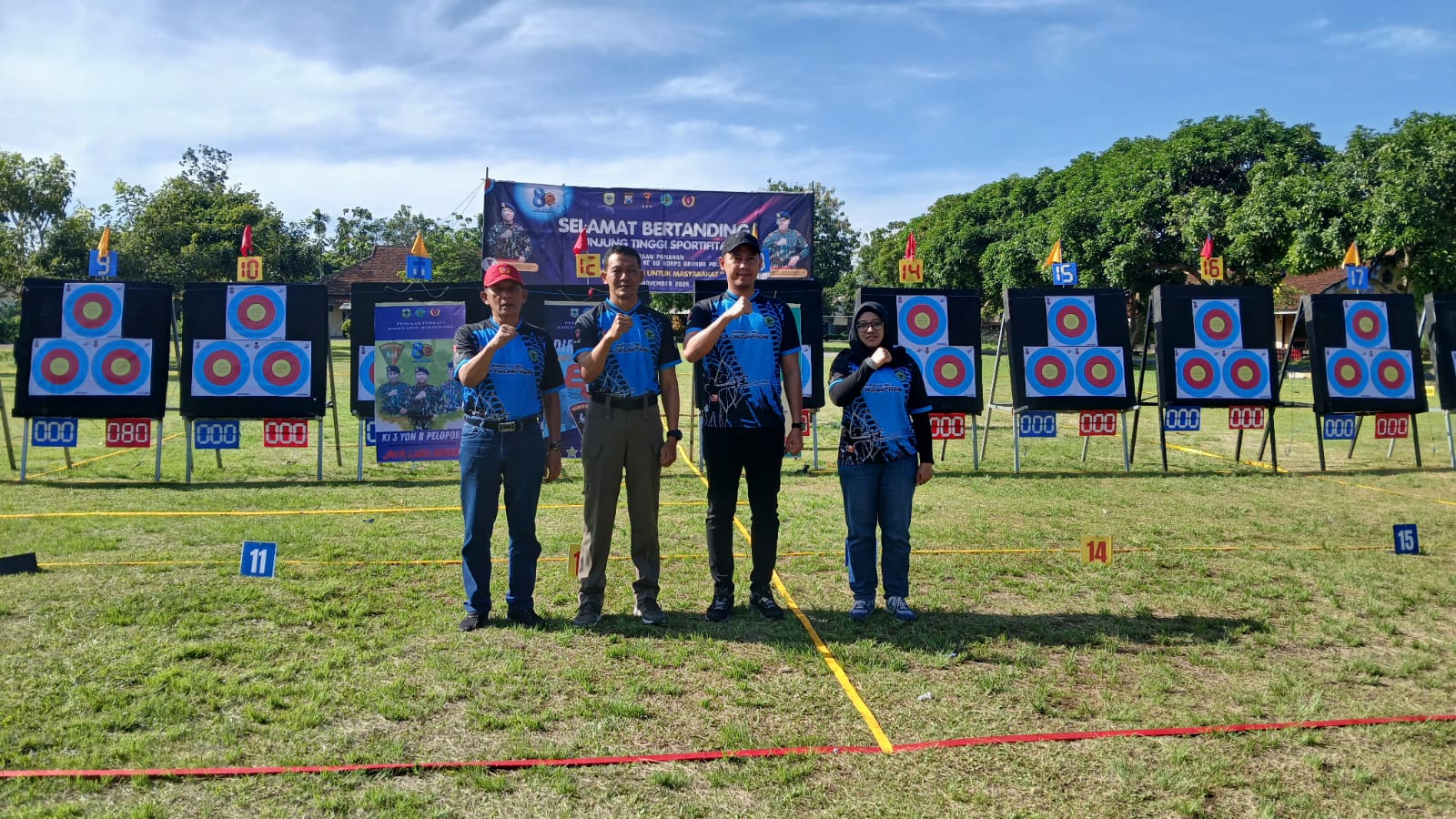 Polsek Sukosari bersinergi dengan KONI membuka kejuaraan panahan dalam rangka hut ke-80 korps brimob