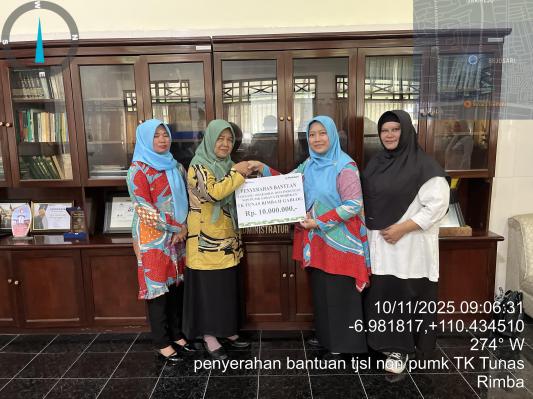 Perhutani KPH Semarang Salurkan Bantuan TJSL untuk Tingkatkan Kualitas Pendidikan TK Tunas Rimba