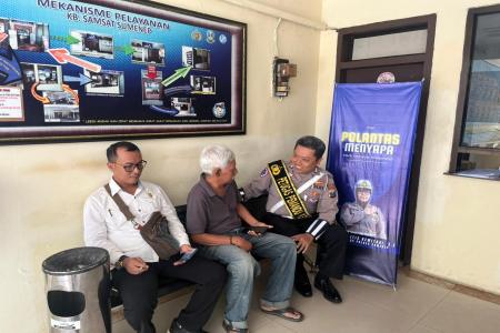 Satlantas Polres Sumenep Gencar Sosial