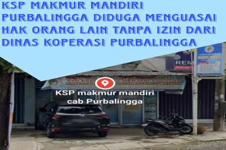 DIDUGA BEROPERASI TANPA IZIN, KSP 