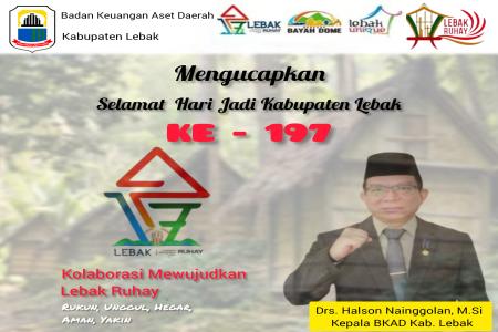 BKAD KABUPATEN LEBAK MENGUCAPKAN S
