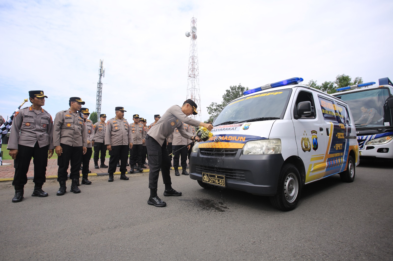 Polres Madiun Luncurkan Mobil SIGAPP dan PESILAT untuk Pelayanan Masyarakat