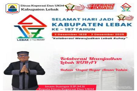 Dinas Koperasi dan UKM Kabupaten Lebak